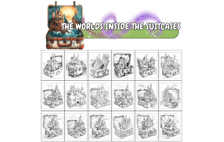 1000+ Fairy Tale Coloring Pages with 1000+ Fairy Tale Coloring Prompts_10