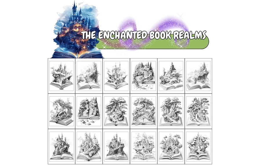 1000+ Fairy Tale Coloring Pages with 1000+ Fairy Tale Coloring Prompts_11