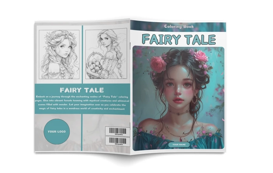 1000+ Fairy Tale Coloring Pages with 1000+ Fairy Tale Coloring Prompts_19