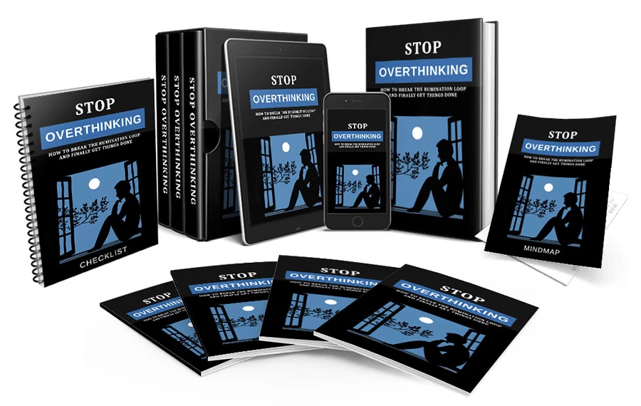 Stop Overthinking Premium PLR EBook Full Video Course_1