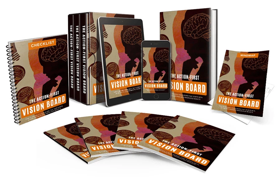 The Action-First Vision Board PLR EBook Video Course_1