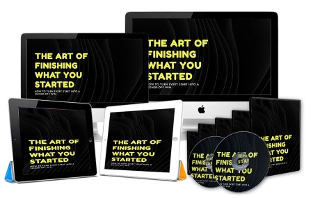 The Art Of Finishing Premium PLR EBook Complete Video Course